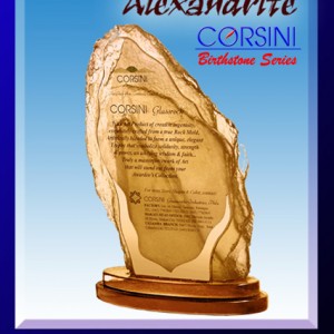 Plaque Alexandrite